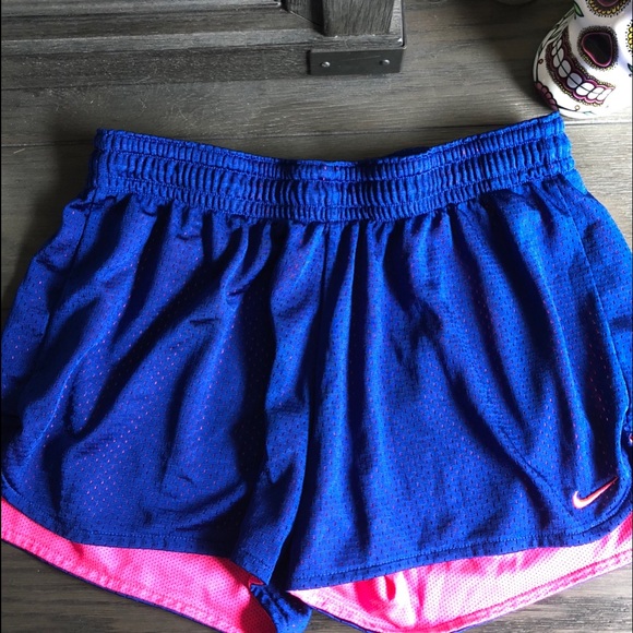 Nike Drifit Shorts - Pink and Blue